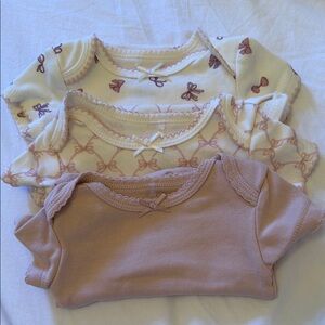 Baby half sleeve onesies